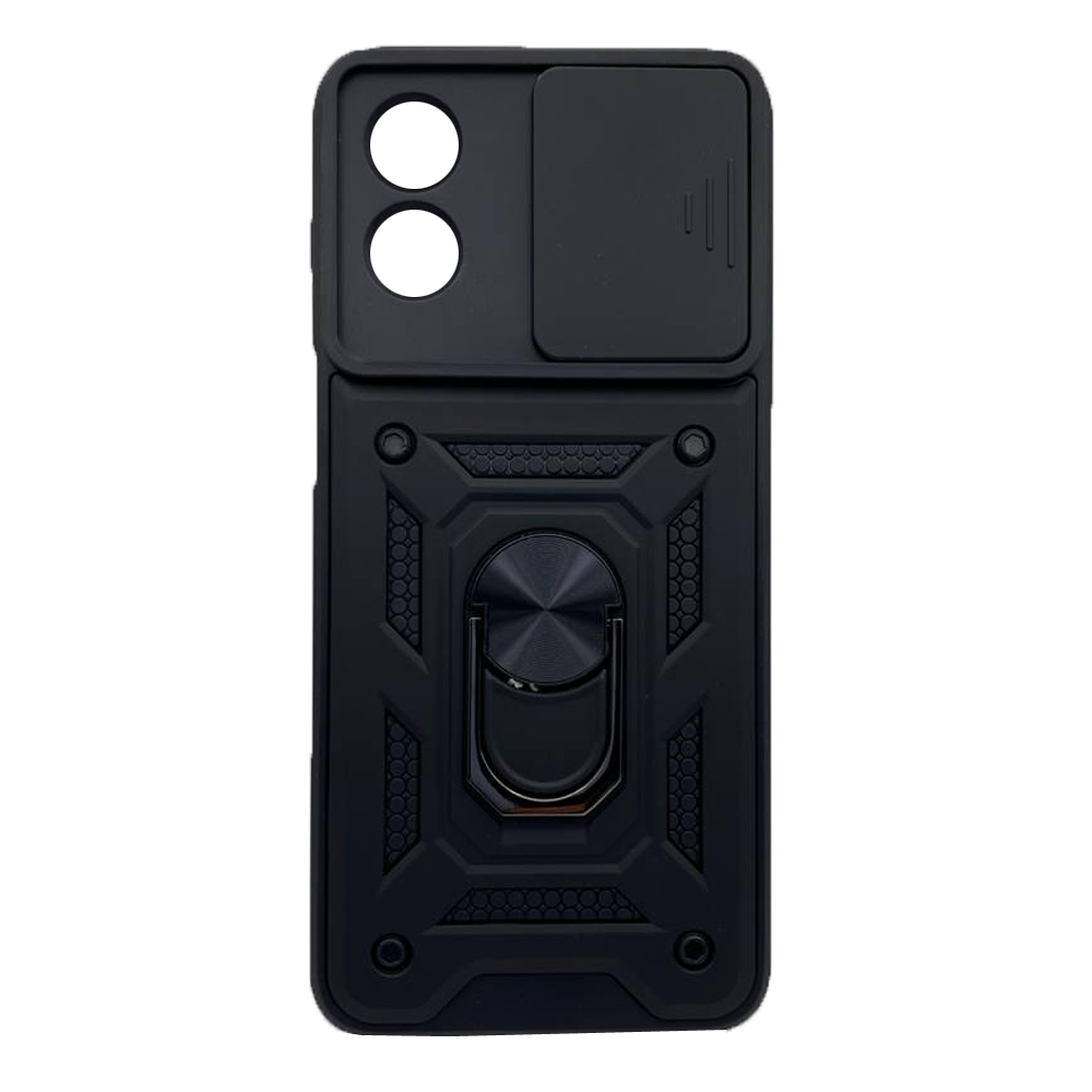Накладка  Camshield Serge Ring для Moto G PLAY 4G 2024 Чорний-0